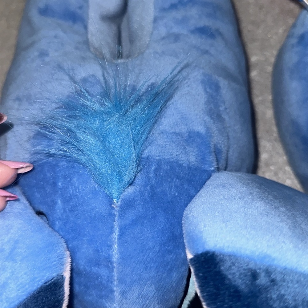 Disney at primark stitch slip on plush bed time slippers - Picture 8 of 8